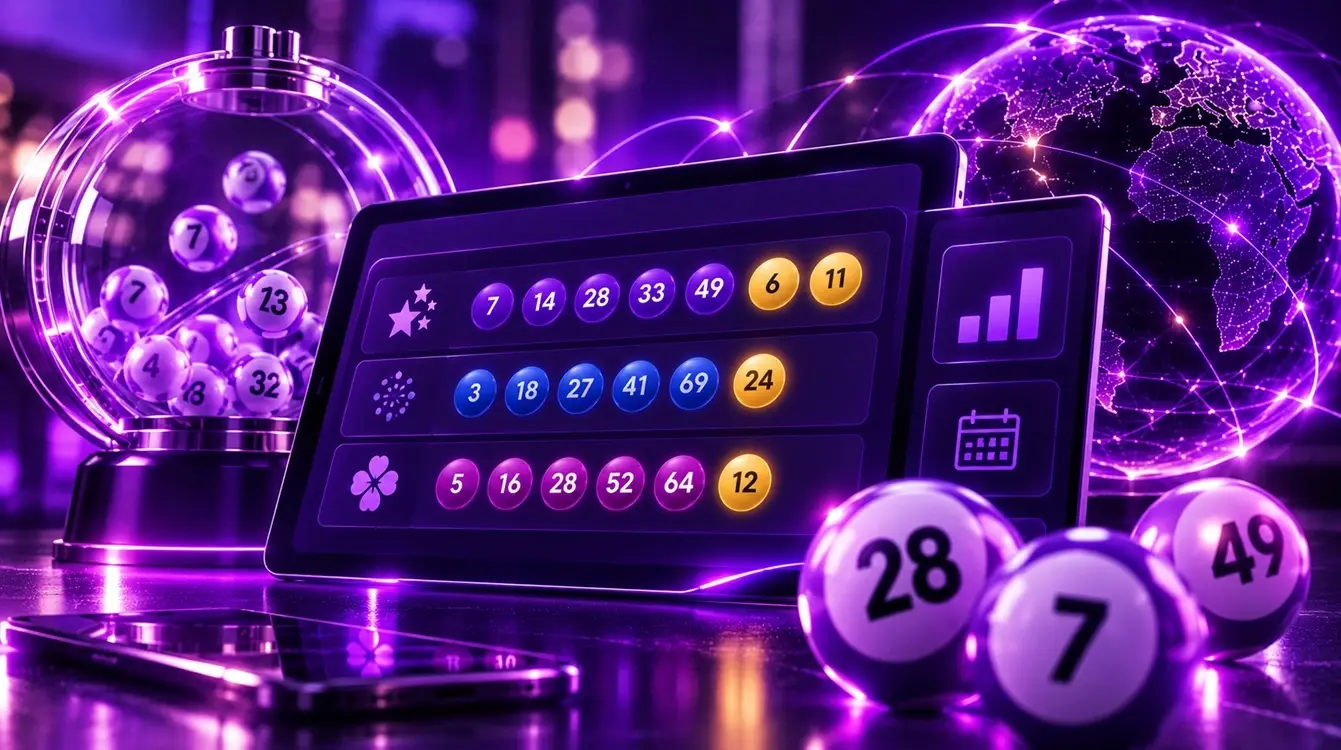 top lottery website template